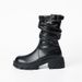 Gravity Shoe Factory French Leather Pile Short For Women 2025 Autumn And Winter Heel Thick Sole British Style Martin_vogvips.com