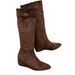 2025 Autumn New French Style Hidden Heel Over-the-Knee Slouch Long Women's Shoes Suede Slim Fashion Boots_vogvips.com