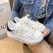 White Shoes Women, Summer New Breathable Fashionable Hollow Out Women's Mesh Board Shoes, Sports And Leisure For_vogvips.com