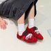 Women's Casual Cowhide Training Shoes Round Toe Breathable Soft Sole Anti-Slip Rubber Med Heel Spring/Autumn Fashionable_vogvips.com