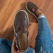 Retro Women's Leather Shoes British Style Hollowed out Buckle Loafers plus Size Spring New Style Dress Shoes_vogvips.com