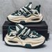 Men's Shoes Men's Shoes Fashion Leather Casual Shoes Sports Shoes Versatile Thick Sole Height Increase Comfortable Light Luxury Dad Fashion Shoes_vogvips.com