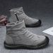 European Warm Series High-top Martin Boots Men, Autumn New Breathable Work Shoes, Trendy Versatile Non-slip Casual Safety Shoes For Men_vogvips.com
