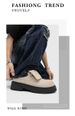 Fashion Four Seasons Boutique Niche British Style Big Head Derby Shoes Height Up Martin Boots Comfortable Men's Casual Shoes_vogvips.com