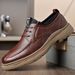2026 Spring Business Casual Men's Breathable Outdoor Work Thick-Soled Soft-Sole Dad Leather Shoes_vogvips.com