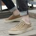 Men's Casual Sports Outdoor Shoes Men's Large Size Solid Color Blue Breathable Board Shoes_vogvips.com