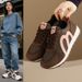 Little White Shoes Women's Summer Through The Net Female Students Leisure Sports Versatile Forrest Gump Shoes_vogvips.com