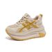 thick Soled Mesh Forrest Gump Casual Versatile Height Increasing Women S Shoes_vogvips.com