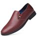 Casual Leather Shoes Men's Soft-soled Soft Leather Dad Shoes Men's Casual Shoes Lazy Shoes_vogvips.com