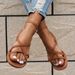 Roman Sandals Women Summer Flat Thick Sole French High-end Soft Sole Outdoor Fairy Beach Shoes_vogvips.com