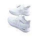 2024 Summer New Women's White Sneakers Lightweight Breathable Casual Versatile Sports Mesh Dad Shoes_vogvips.com