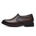 Men's Shoes Inner Height Increase Leather Shoes Gentleman Dress Casual Shoes Low-top Leather Surface Foot Cover Platform Shoes_vogvips.com