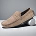 Regal Footwear Slip-On Loafers Suede Leather Casual Driving Lazy Men's Shoes_vogvips.com