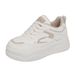 2026 Spring New Korean Ins Style Women's Student Thick-Soled Height-Increasing Sneakers Casual Q01_vogvips.com