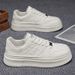 Men's Shoes Breathable Little White Shoes Men's Platform Sports Shoes Casual Board Shoes_vogvips.com