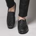 Loafers Men's Leather Shoes Loafers Doudou Shoes Plaid_vogvips.com