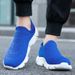 Breathable Men Casual Shoes Lightweight Outdoor Male Walking Shoes Anti-slip Men's Sneakers Slip On Flats Vulcanized Shoes 2025_vogvips.com
