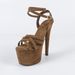 181-Q35 2025 Spring New European And American Fashion 17CM High Heel Sandals With One-Strap Buckle Nightclub Stiletto_vogvips.com