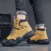 Men Hiking Boot Winter Outdoor Shoes Lace-Up Non-slip Sports Casual Trekking Boots Man Suede Warm Shoes_vogvips.com