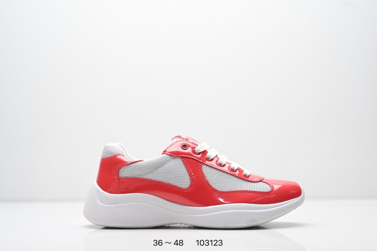 Light Luxury P Home Speedlock Round Head Flat Bottom Low Top Life Casual Shoes Men's And Women's Sports Shoes Large Casual Shoes_vogvips.com