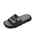 Slippers Men Wearing On The Beach, Anti Slip Trendy Sandals Summer Home Use, Fashionable And Casual One Word For Outdoor_vogvips.com