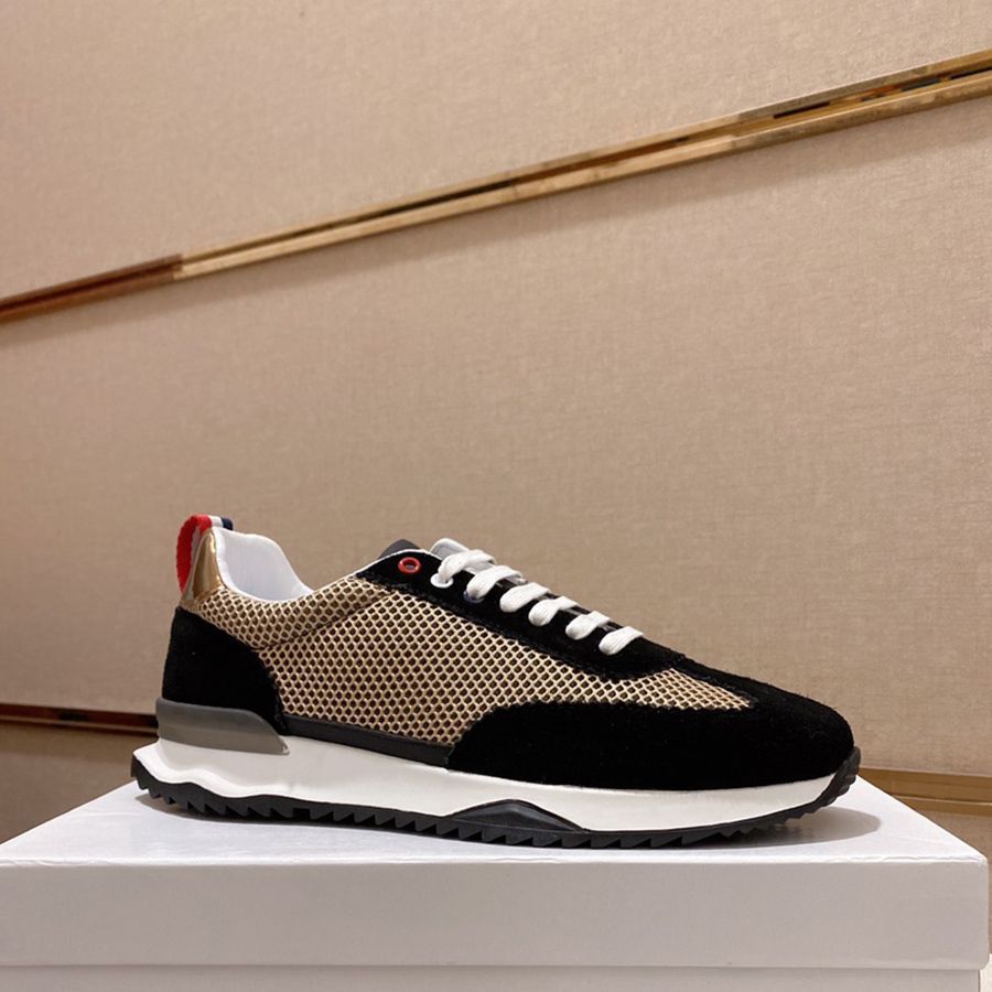 Sneakers Trendy Brand Hairstylist Sports New Casual Thick-Soled Mesh Shoes Men's Trend_vogvips.com