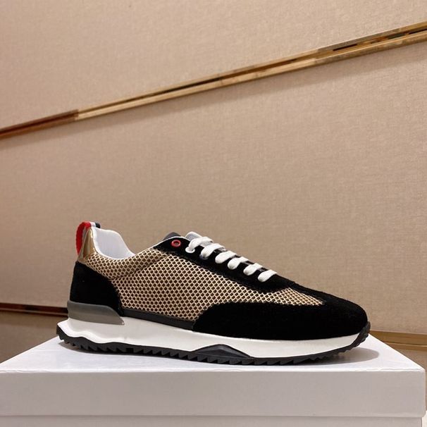 Sneakers Trendy Brand Hairstylist Sports New Casual Thick-Soled Mesh Shoes Men's Trend_vogvips.com