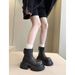 2026 Thick-Soled Non-Slip Short Martin For Women Autumn New Fashion Versatile Black British Style Casual Ankle Boots_vogvips.com