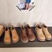 Retro Suede Birken Ankle Boots For Women 2025. Autumn New Style Versatile British Back Zipper Horse_vogvips.com