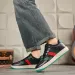 Men's Khaki Platform Lace Up Casual Couple Style Retro Versatile Street Trend Shoes Ultra Light Slim Leather Rubber Sole_vogvips.com