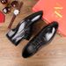 Top Layer Cowhide Genuine Business British Single Shoes, Men's Casual Breathable And Odor Resistant Leather Shoes_vogvips.com