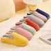 Women's Men's Thick Soft Bottom Home Household Plush Anti-slip Thermal Slippers Indoor Winter_vogvips.com