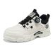 Autumn Men's Shoes 2025 Breathable Work Shoes Fashion Versatile Men's Thick Soled White Sneakers Sports Sneakers_vogvips.com