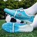 Soccer Shoes Soccer Cleats Football Boots Low-Top Seamless Fly-Knit Flip-Top Football Men Women, With Long Spikes And Short Spikes, For Adult Grass Tr_vogvips.com