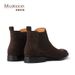 European Warm Series X60108 Men's Martin Ankle British Mid-Top Suede Genuine Leather Boots_vogvips.com