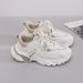 Women's Thick-Soled Dad 2024 Autumn New Versatile Mesh Breathable Casual Running Sports Trendy Shoes_vogvips.com
