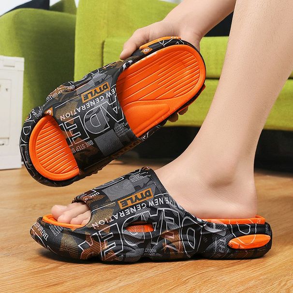 Slippers For Men's And Young People In Summer, Thick Soles With A Sense Of Stepping On Feces, Anti Slip Sports Beach,_vogvips.com