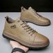 European Warm Series Autumn Thin British Style Martin Low-top Work High-top Thick-soled Men's Leather Boots_vogvips.com