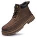 Hot-selling Thick-soled Men's Martin Boots Autumn New Outdoor Casual Genuine Leather Work Shoes_vogvips.com