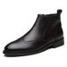 European Warm Series Winter Men Genuine Ankle British Mid-Calf Martin Brogue Men's High-Top Leather Boots Trendy_vogvips.com