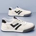 2025 New Casual Trendy Versatile White Flat Sports Style Breathable Sneakers Men's Shoes_vogvips.com