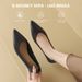 cameido Women's Pointed - Toe Low - Cut Heeled Pumps. Ideal For Spring, These Shoes Are Perfect For Professional Commuting And Work._vogvips.com