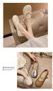 Silver Single For Women 2024 Summer New With Skirts Soft Sole Maternity Loafers Ballet Style Flat Mary Jane Shoes_vogvips.com