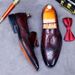 New Cross-border Japanese Cowhide Leather Business Leather Shoes Men's Dress Shoes Gentleman Shoes Casual Tassel Men's Shoes_vogvips.com