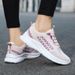 New Sports Shoes For Women Summer Tennis Mesh Breathable Thick Sole Outdoor Training Wear-resistant Casual Jogging Shoes_vogvips.com