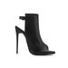 Peep Square Toe Versatile Hollow Out Short Boots Factory Direct Sale European And American Style Elegant Metal Super_vogvips.com