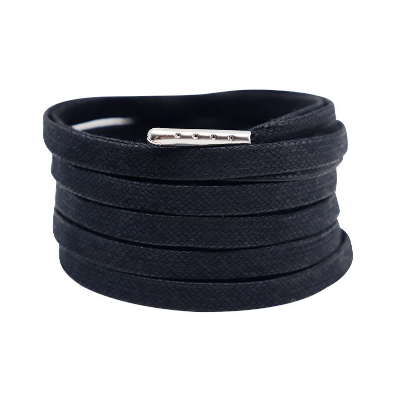 Shoe LACES Fit Casual Leather Shoes Board Shoes Canvas Shoes 7mm Flat Cotton Wax Belt Shoe Accessories_vogvips.com