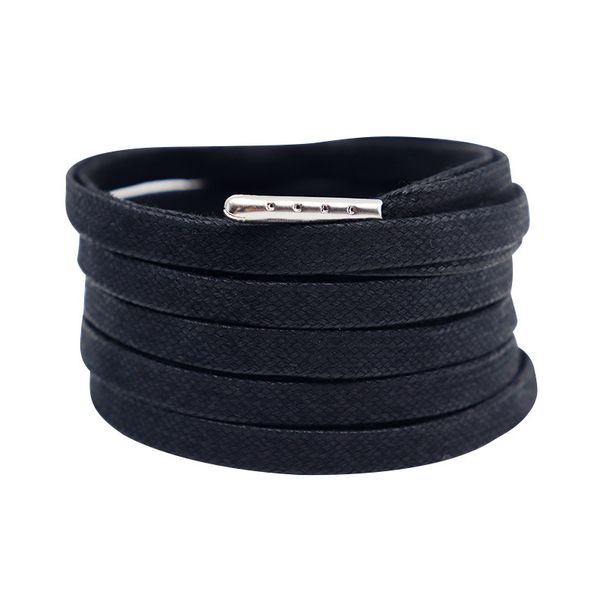 Shoe LACES Fit Casual Leather Shoes Board Shoes Canvas Shoes 7mm Flat Cotton Wax Belt Shoe Accessories_vogvips.com