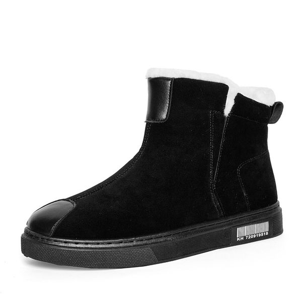 Men's Big & Tall Winter Snow Boots | Waterproof Insulated Mid-Calf Arctic Boots With Ankle Support_vogvips.com