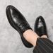 Suitable For All Seasons 2025 Spring/Summer New Korean Business Fashion Trend Casual Large Size British Style Leather Shoes For Men_vogvips.com